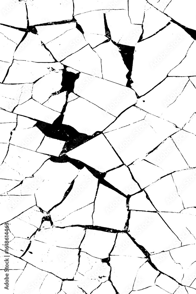 Aufkleber abstract fragmented tiles texture for creative design projects