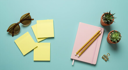 Summer Vibes Productivity Planner Pastel Goals Aesthetic