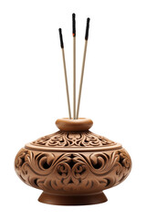 Multiple  Incense Holder Isolated on Transparent Background PNG
