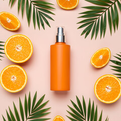 Summer Sun Protection Spray Tropical Orange Scent