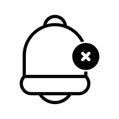 Notification bell icon. Alarm symbol. Incoming message symbol. Bell for subscribe, alarm and push chat alert. New notification, reminder. Golden bell shakes to alert you to an upcoming schedule