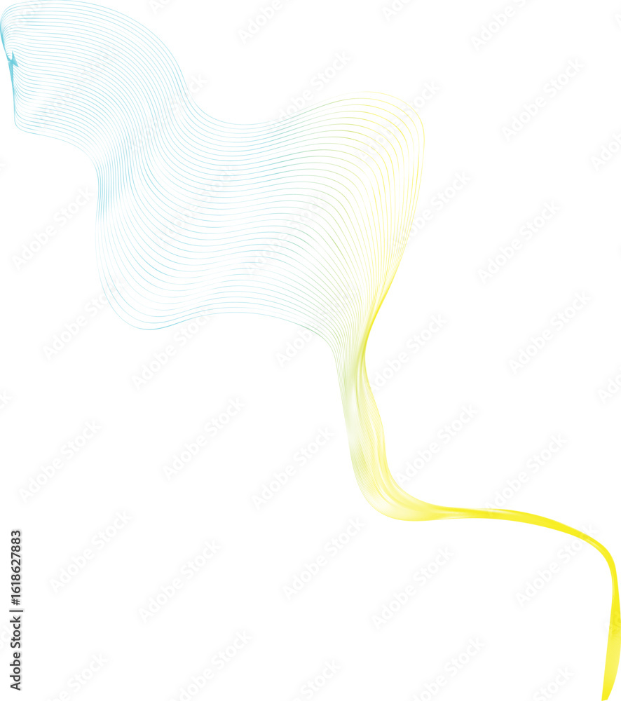 Poster dynamic abstract background with rhythmic wave forms