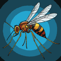 illustration of small insects