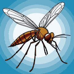 illustration of small insects