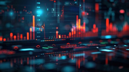 Digital financial data display