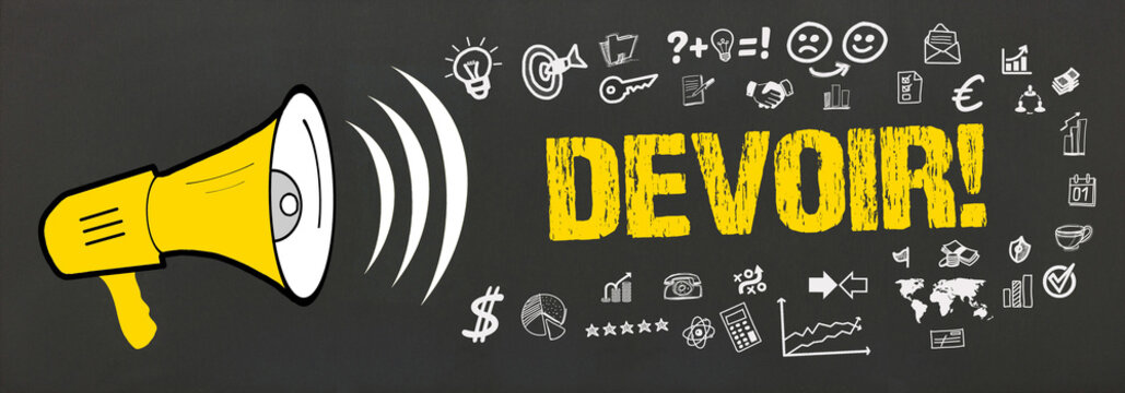 devoir	
