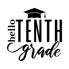 Hello School Svg Design