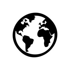 world map icon