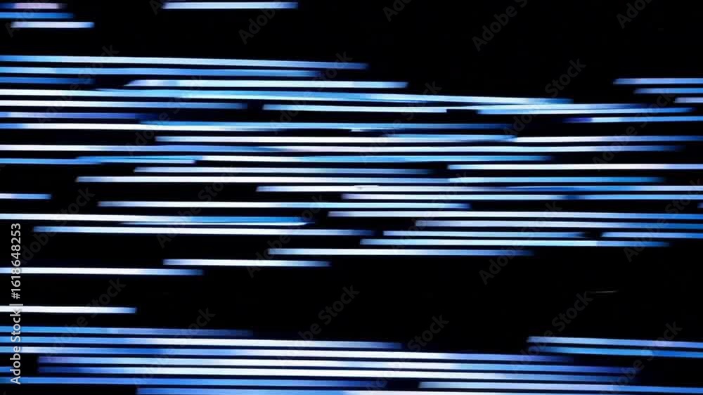 Poster abstract depiction of streaks of light on a dark canvas, creating a sense of speed and energy