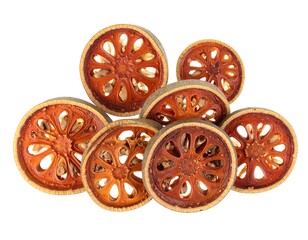 Fototapeta premium Dried citrus slices arranged