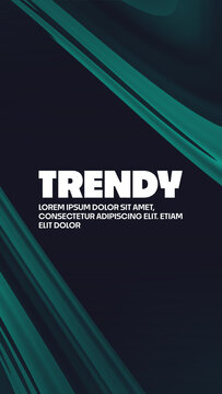 Vertical Text Animation with Colorful Background