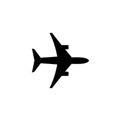 Airplane icon design logo Vector illustration