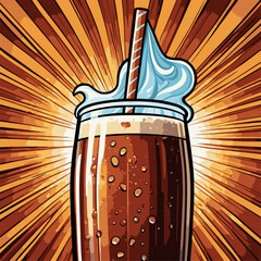 soda drink vector illustration