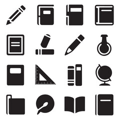 Classroom essentials vector pack
