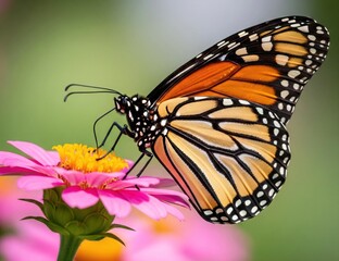 monarch butterfly on flower
