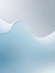 Close-up abstract of a translucent blue wave cresting with a soft, ethereal quality. Serene turquoise hues and gentle, diffused lighting create a dynamic, flowing composition.
