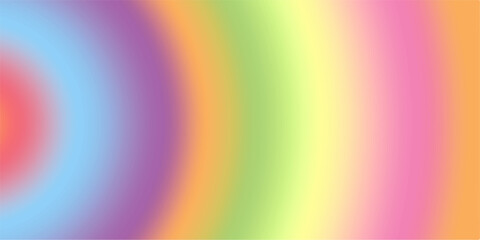 Obraz premium Abstract design featuring a vibrant rainbow spectrum pattern of colorful light waves and gradients