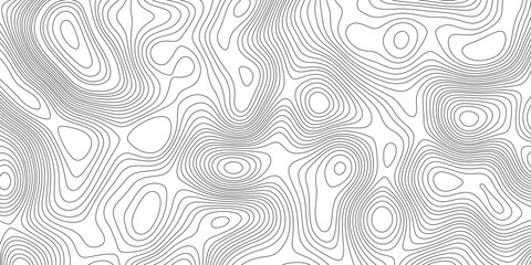 Abstract Topographic contour map. Vector cartography illustration. Abstract lines background. Line topography map contour background concept of a conditional geography scheme and the terrain path.