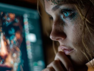 Human Trapped in the Digital Matrix