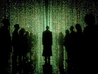 Human Trapped in the Digital Matrix