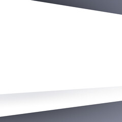 正方形背景　手描き素材　シンプルなベクター風のクールな斜めのカット　抽象背景イラスト