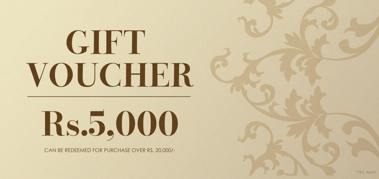 Gift Voucher - Powered by Adobe