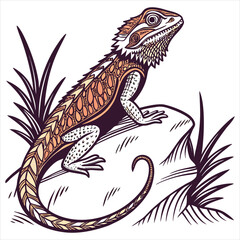 lizard-vector