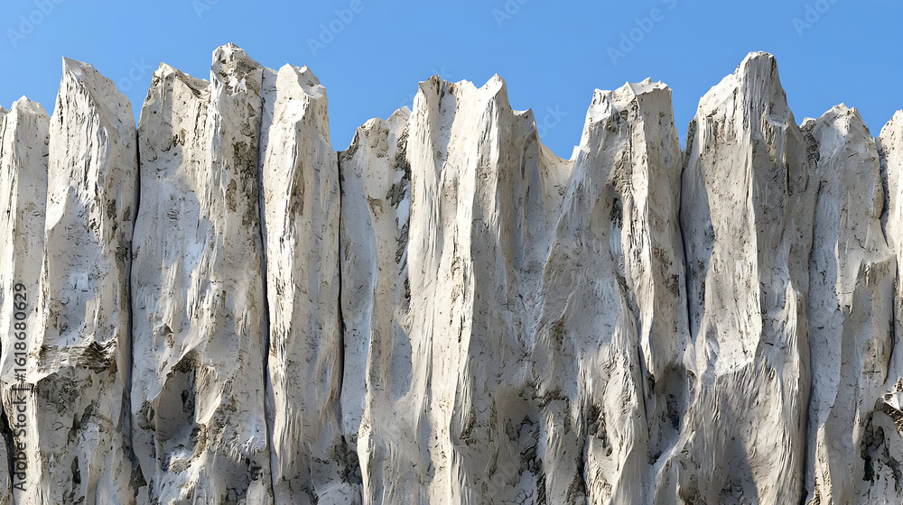 Poster abstract stone wall pattern with vertical structures