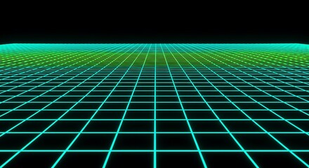 Immersive neon grid background for modern tech designs and futuristic concepts, perfect for gaming...