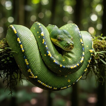 green snake