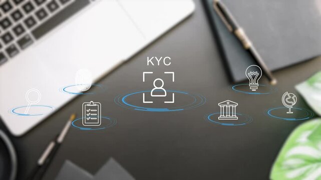 KYC compliance interface, Identity verification, E KYC