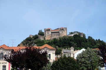 Leiria, Portugal. Leiria Castle was built in a dominant position to the north, overlooking the town and the River Lis. © Andreia