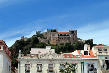 Leiria, Portugal. Leiria Castle was built in a dominant position to the north, overlooking the town and the River Lis. © Andreia