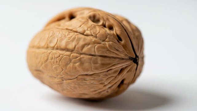 Close-up of a walnut shell