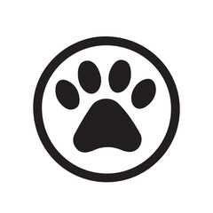 Fototapeta premium Dog and Pet Care Icon Set – Minimal Black Outline Vector Collection