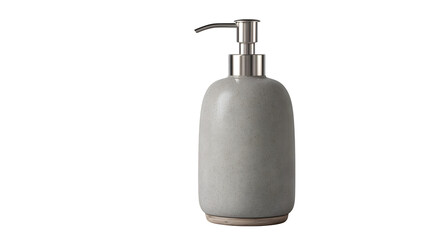 Ceramic Soap Dispenser, isolated on transparent background