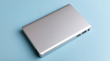 Top view of a laptop battery.