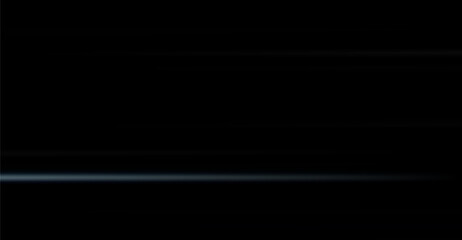 The abstract image showcases a dominant black backdrop with a subtle, straight blue line running horizontally, creating a minimalist and visually striking contrast that evokes mystery