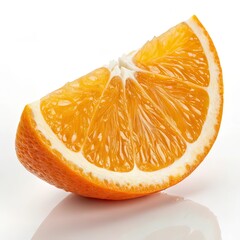 orange on white background