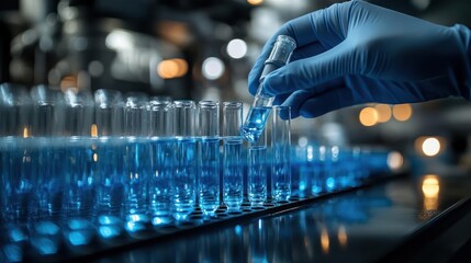 fiber optics background with lots light spots