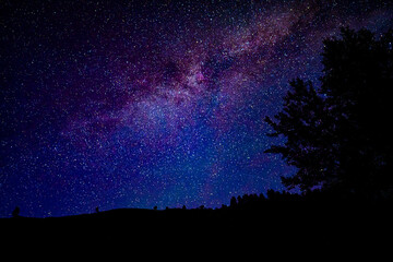 starry night sky