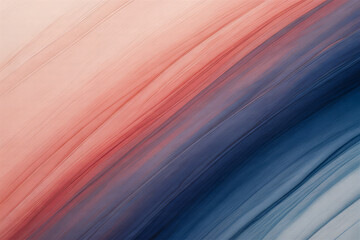Diagonal brush strokes of pink and blue abstract background