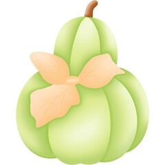 Autumn Pumpkin PNG Set
