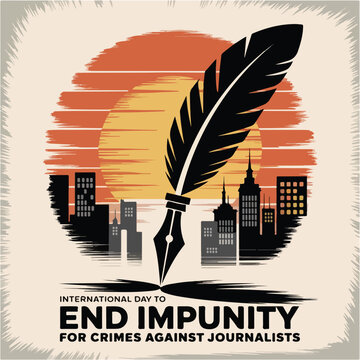 International day to end impunity for journalists.