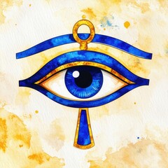 Mystical Vision Sign in Artistic Form