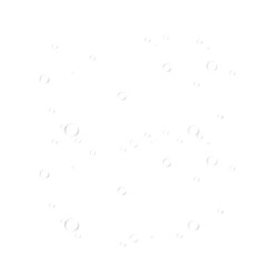 Abstract White Liquid Swirl with Bubbles; Dynamic, Clean Design; Modern, Fresh Mood.