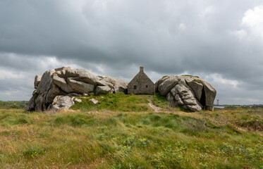 Site de Meneham Bretagne Westfrankreich