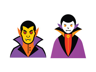 Halloween Vampire vector illustration