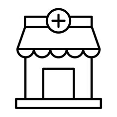 drug store vector icon