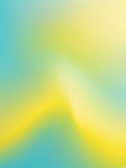 Soft abstract gradient background with a pixelated texture. Vibrant sunny yellow and serene cyan blue blend seamlessly in a flowing, optimistic composition.